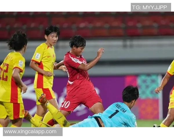 中国女足U17半场狂胜4-0宋语后点破门出线在望 中国女足U17半场狂胜4-0宋语后点破门出线在望